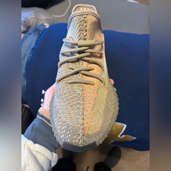 Yeezy Sneakers in Tan and Orange